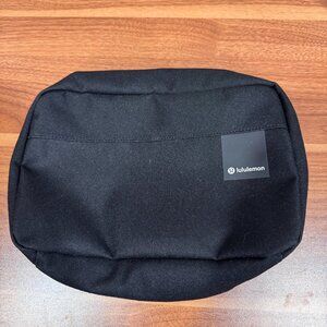 Lululemon black toiletry bag